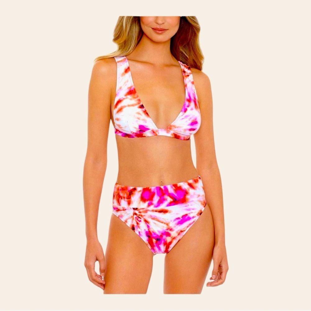 Salt + Cove's tie-dyed bikini Net Size Small.